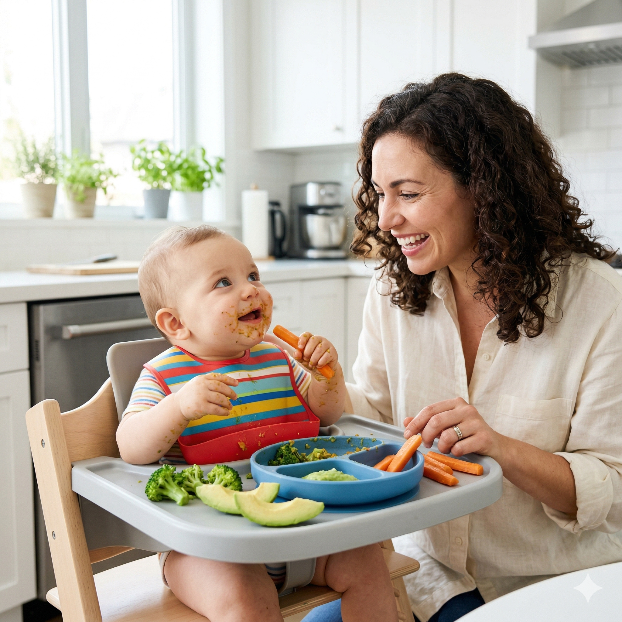 Dal latte ai primi assaggi: accompagna il tuo bambino alla scoperta del cibo con serenità